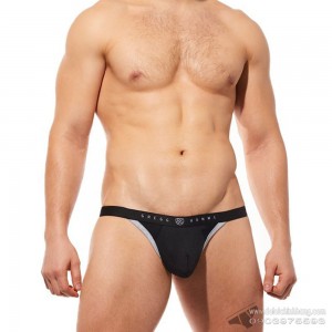 Quần lót nam Gregg Homme 190504 Room Max Gym Thong Black